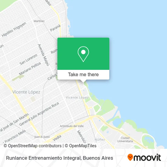 Runlance Entrenamiento Integral map