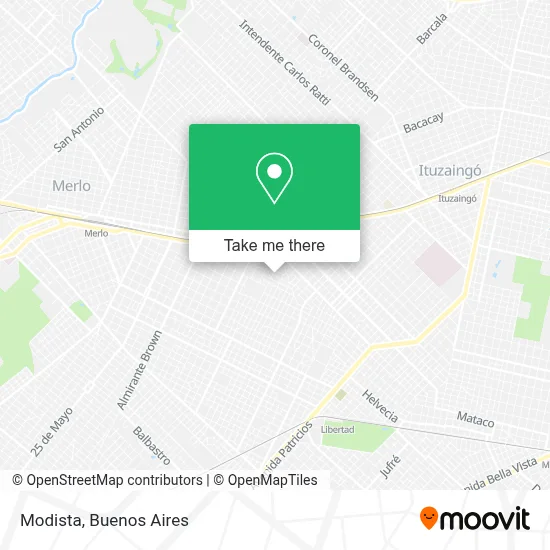 Modista map
