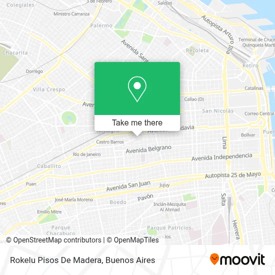 Rokelu Pisos De Madera map