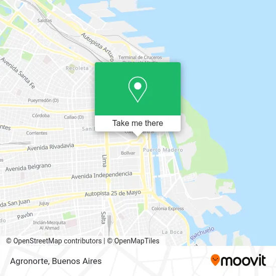 Agronorte map