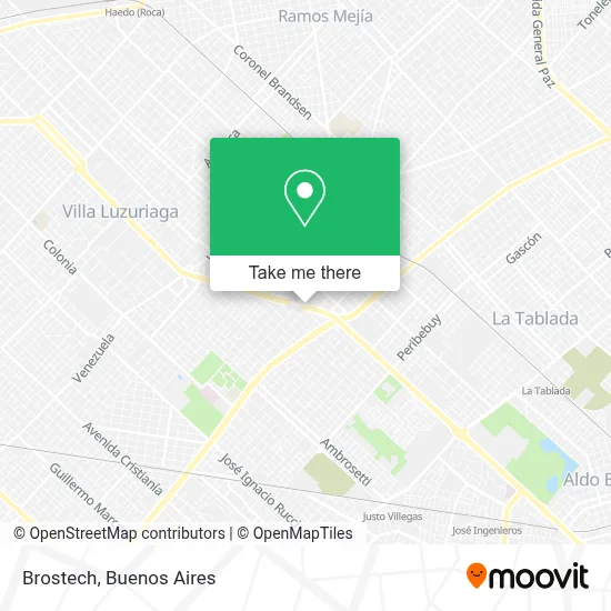 Brostech map