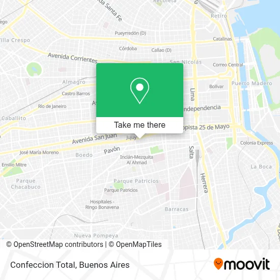 Confeccion Total map