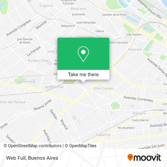 Web Full map