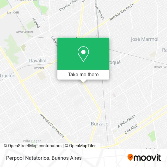 Perpool Natatorios map