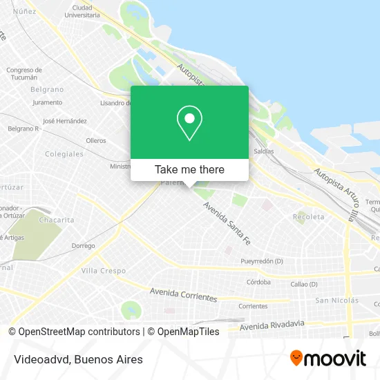 Videoadvd map
