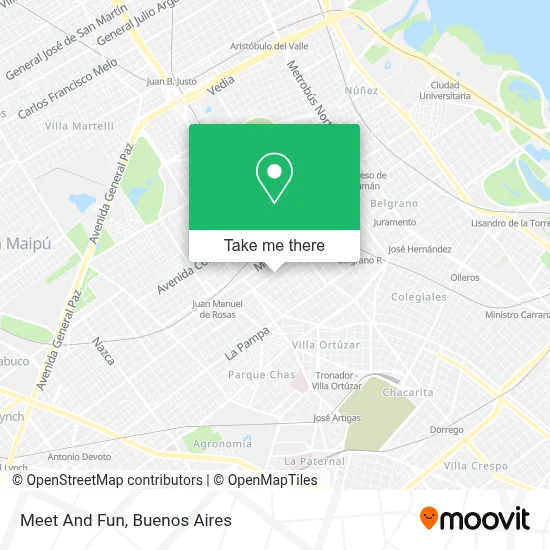 Meet And Fun map