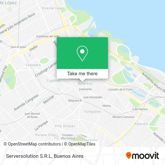 Serversolution S.R.L map