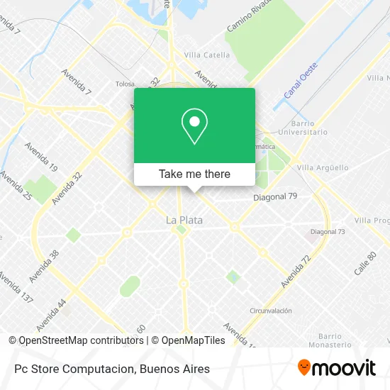 Pc Store Computacion map