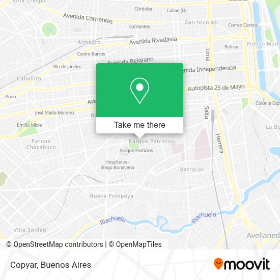 Copyar map