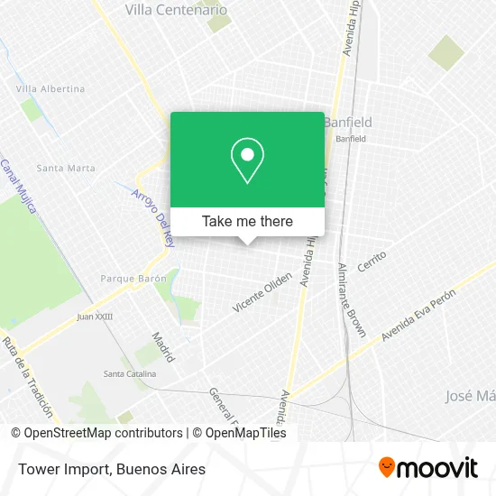 Tower Import map