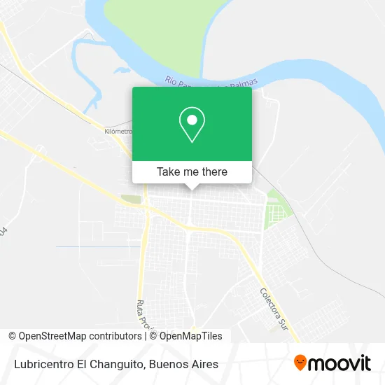 Lubricentro El Changuito map