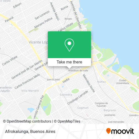 Afrokalunga map