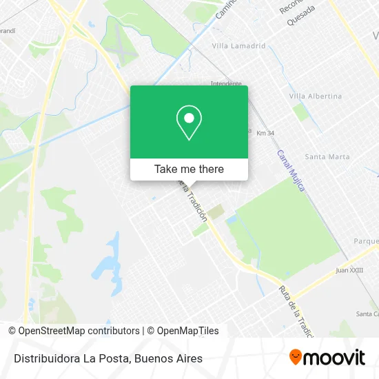 Distribuidora La Posta map