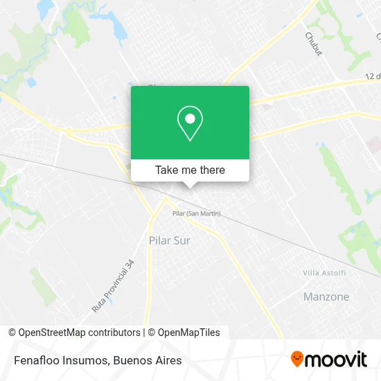 Fenafloo Insumos map