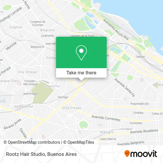 Rootz Hair Studio map