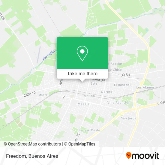 Freedom map