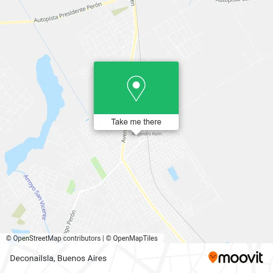 Deconailsla map