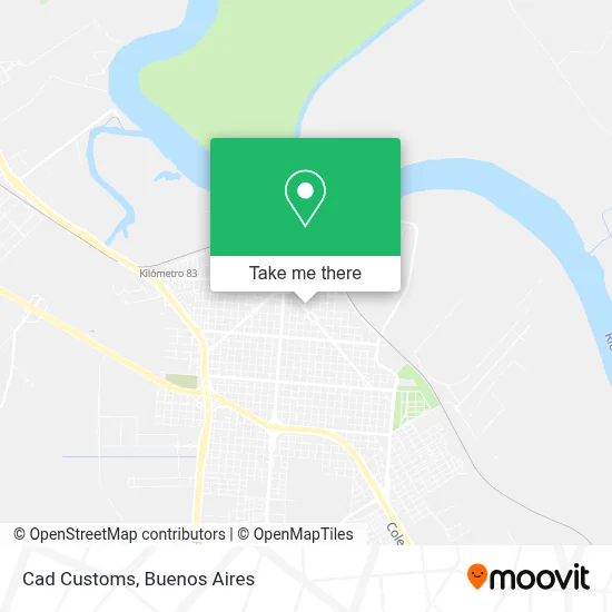 Cad Customs map