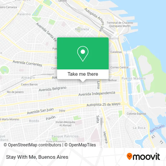 Stay With Me map