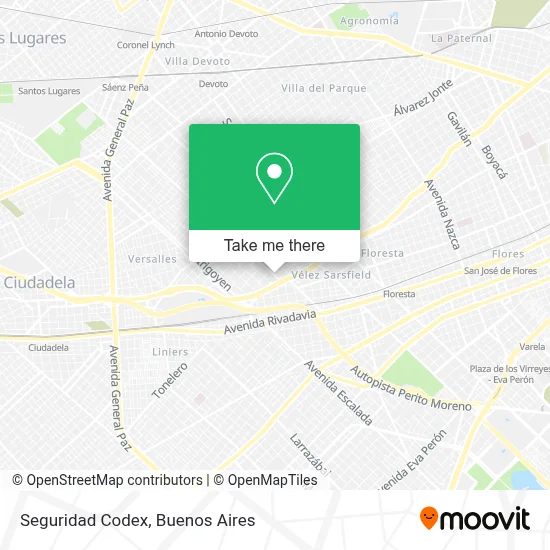 Seguridad Codex map