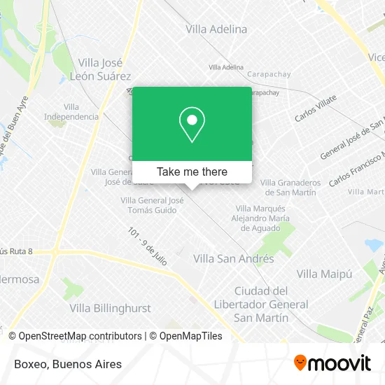 Boxeo map