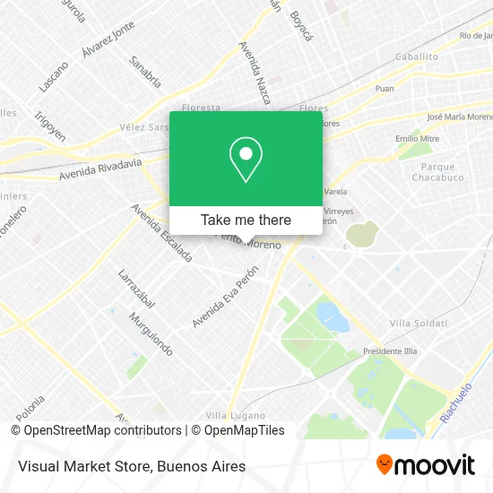 Visual Market Store map