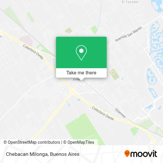 Chebacan Milonga map