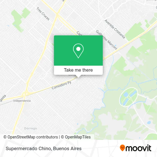 Supermercado Chino map