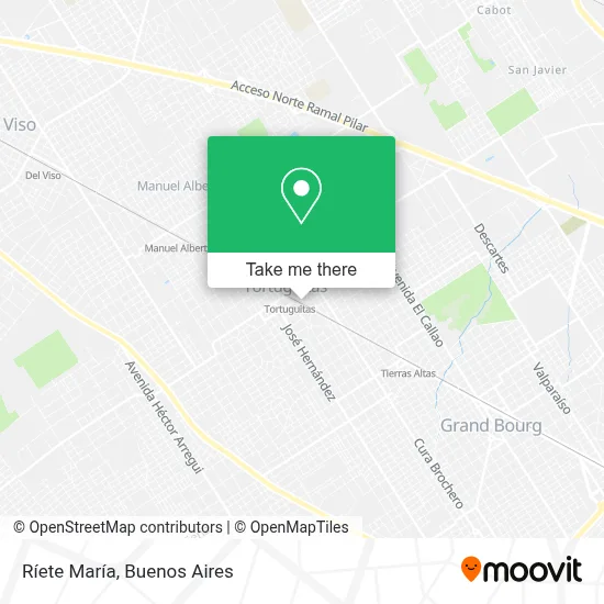 Ríete María map