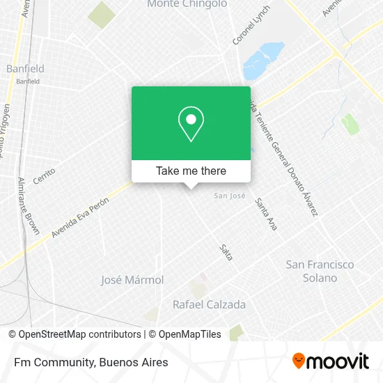 Fm Community map