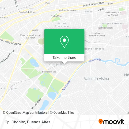 Cpi Chonito map