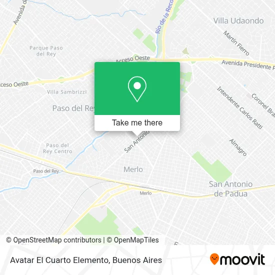 Avatar El Cuarto Elemento map
