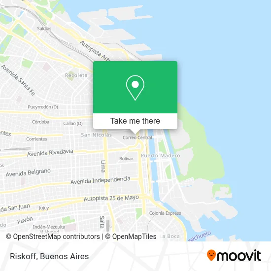 Riskoff map