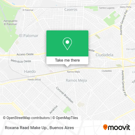 Roxana Raad Make Up. map