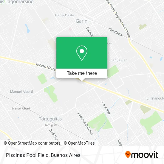 Piscinas Pool Field map