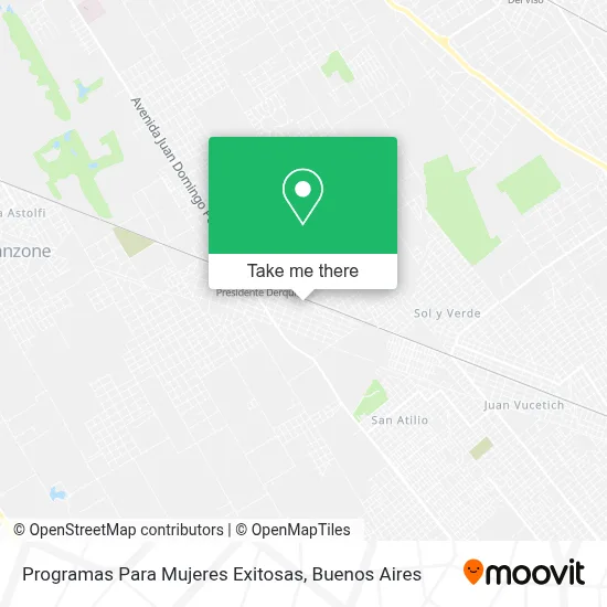Programas Para Mujeres Exitosas map