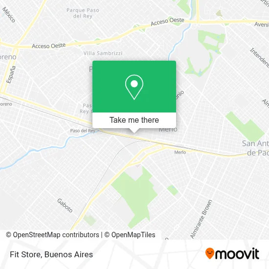 Fit Store map