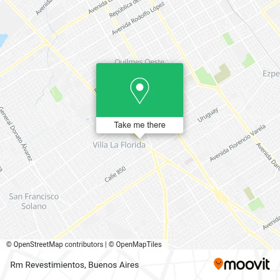 Rm Revestimientos map