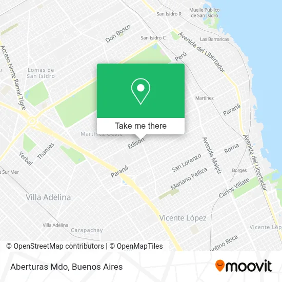Aberturas Mdo map