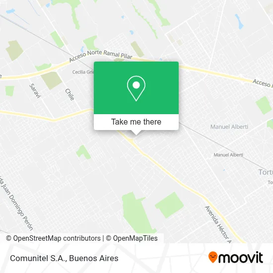 Comunitel S.A. map