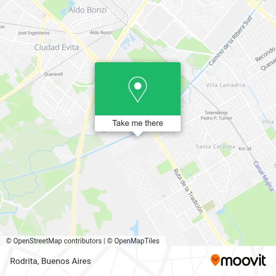 Rodrita map