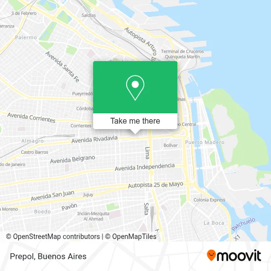 Prepol map