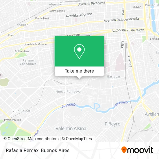 Rafaela Remax map