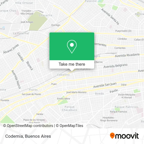 Codemia map