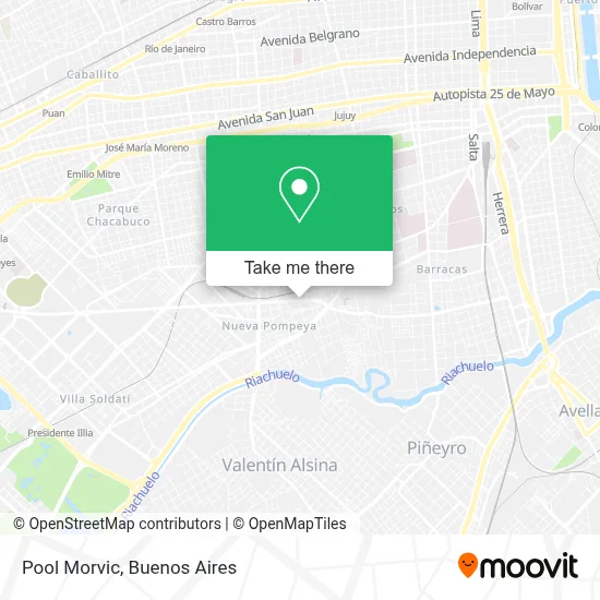 Pool Morvic map