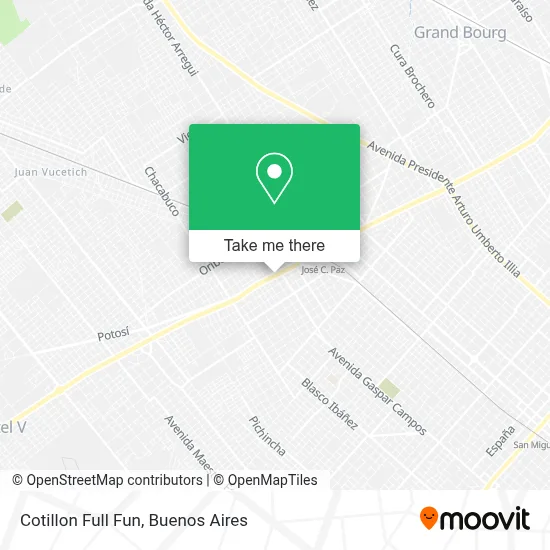 Cotillon Full Fun map