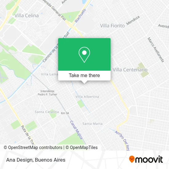 Ana Design map