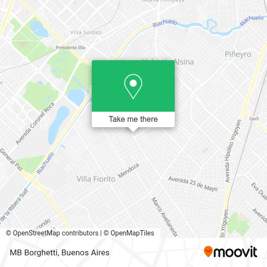 MB Borghetti map