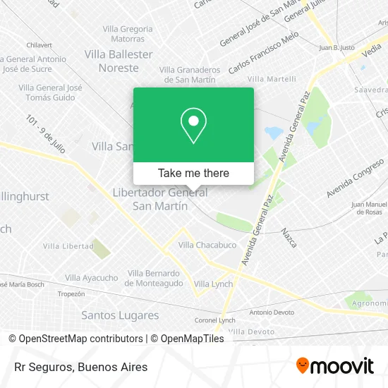 Rr Seguros map