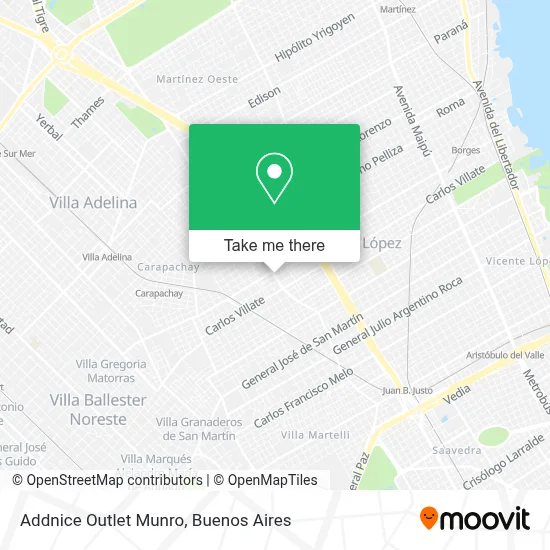 Addnice Outlet Munro map